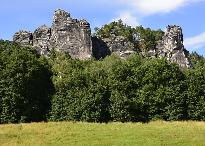 Haus 2 Mit 1 Getr Schlafzimmer Prázdninový dům Königstein an der Elbe